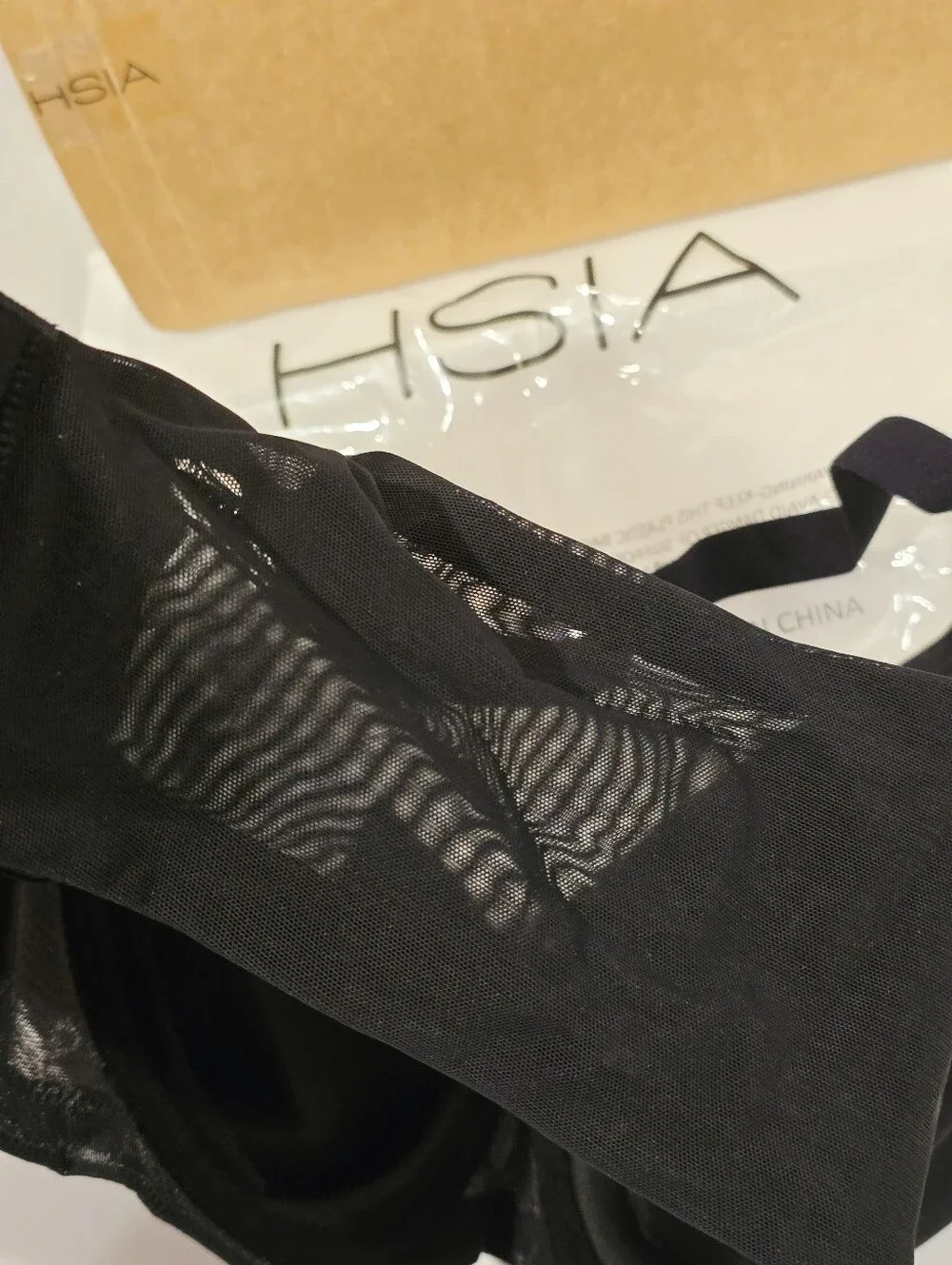 HSIA AirMesh Full Coverage Smooth Mesh  Lined Underwire T-Shirt Bra 40D New